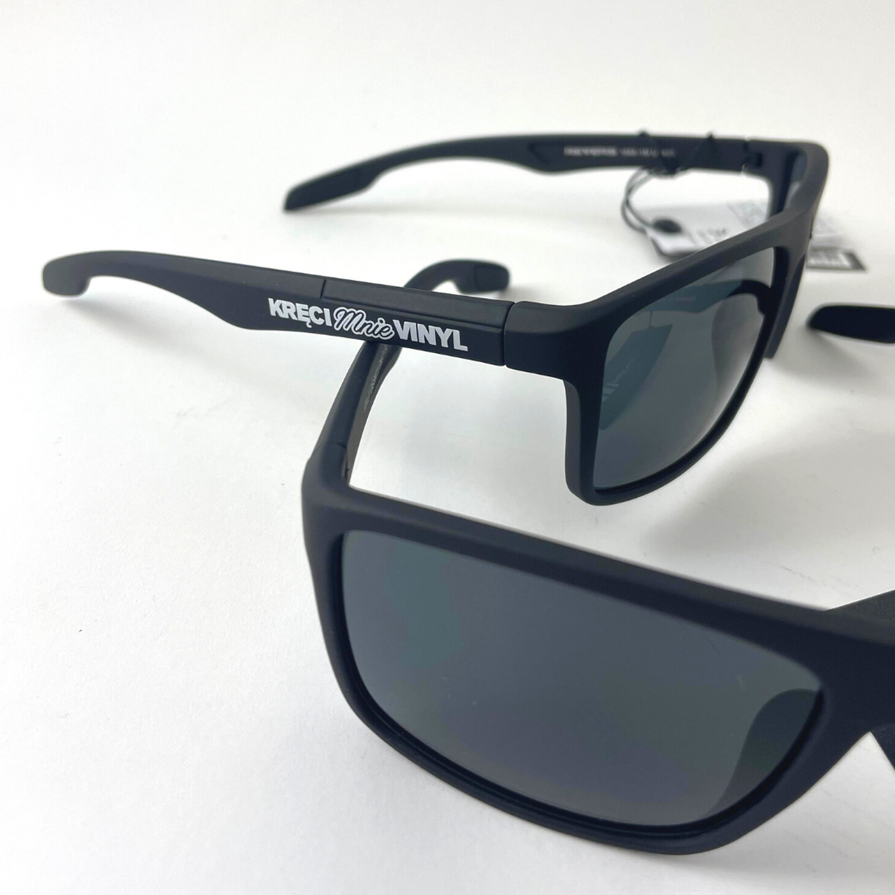 OKULARY KRECI MNIE VINYL CZARNE - obrazek 4