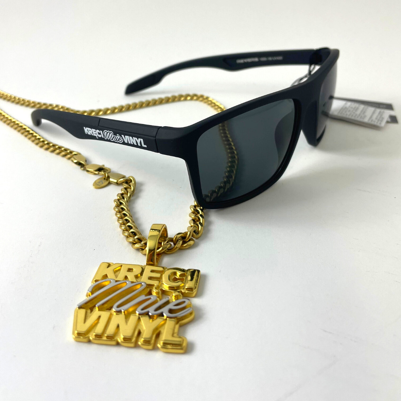 OKULARY KRECI MNIE VINYL CZARNE