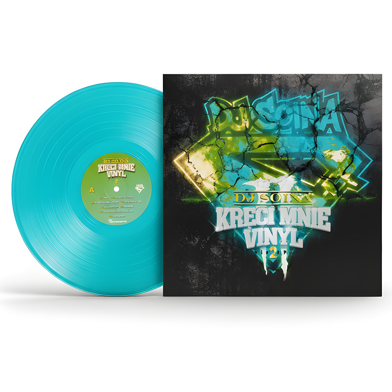 Winyl DJ SOINA - Kręci Mnie Vinyl 2 (Zielony Winyl)