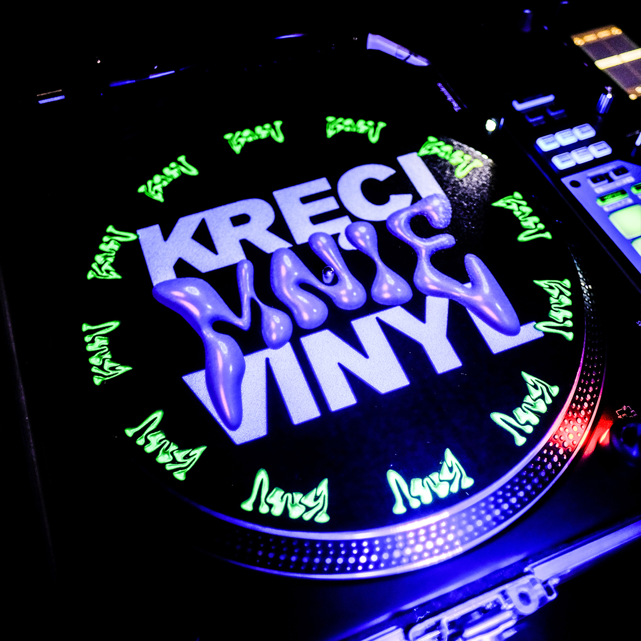 Slipmata Kręci Mnie Vinyl UV Edition