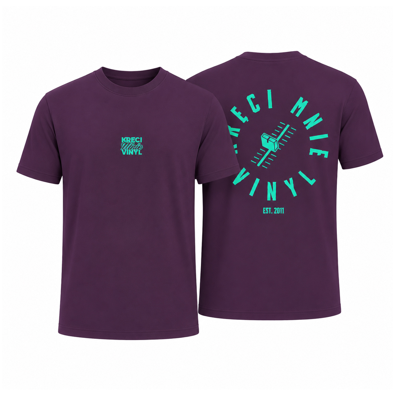 KMV Fader T-shirt Dark Violet